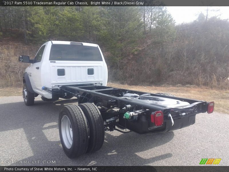 Bright White / Black/Diesel Gray 2017 Ram 5500 Tradesman Regular Cab Chassis