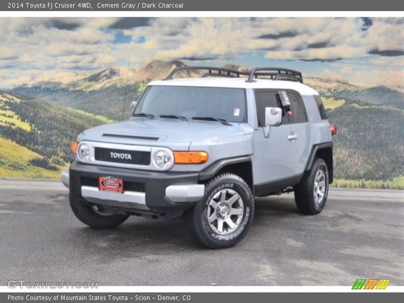 Cement Gray / Dark Charcoal 2014 Toyota FJ Cruiser 4WD