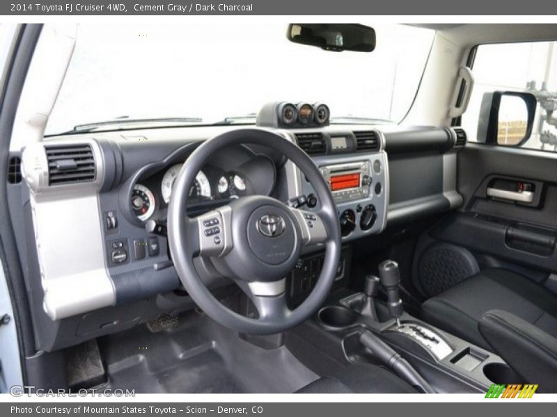 Cement Gray / Dark Charcoal 2014 Toyota FJ Cruiser 4WD