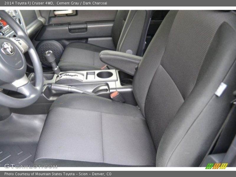 Cement Gray / Dark Charcoal 2014 Toyota FJ Cruiser 4WD