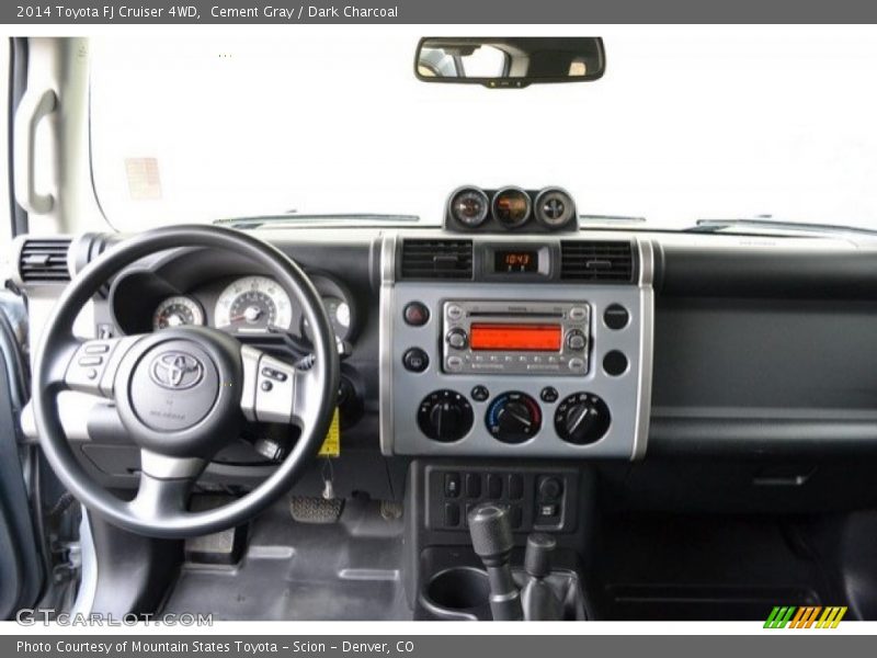 Cement Gray / Dark Charcoal 2014 Toyota FJ Cruiser 4WD