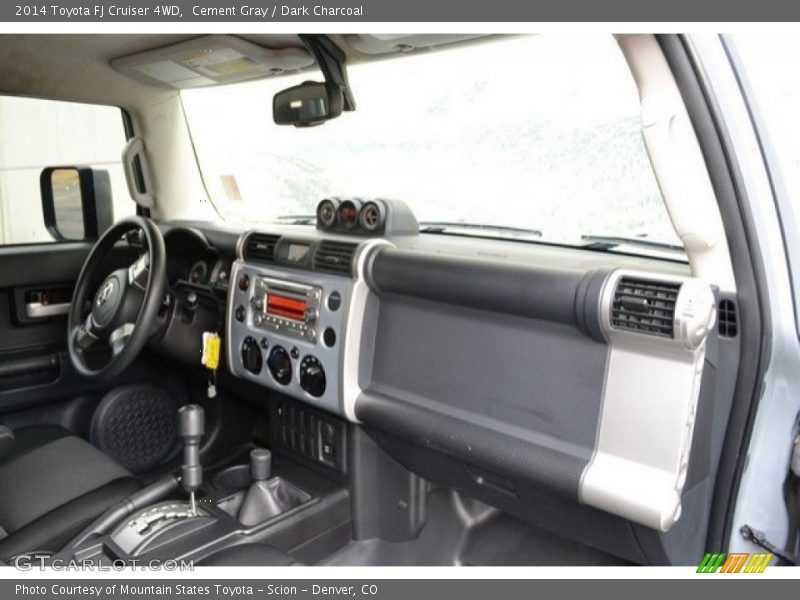Cement Gray / Dark Charcoal 2014 Toyota FJ Cruiser 4WD