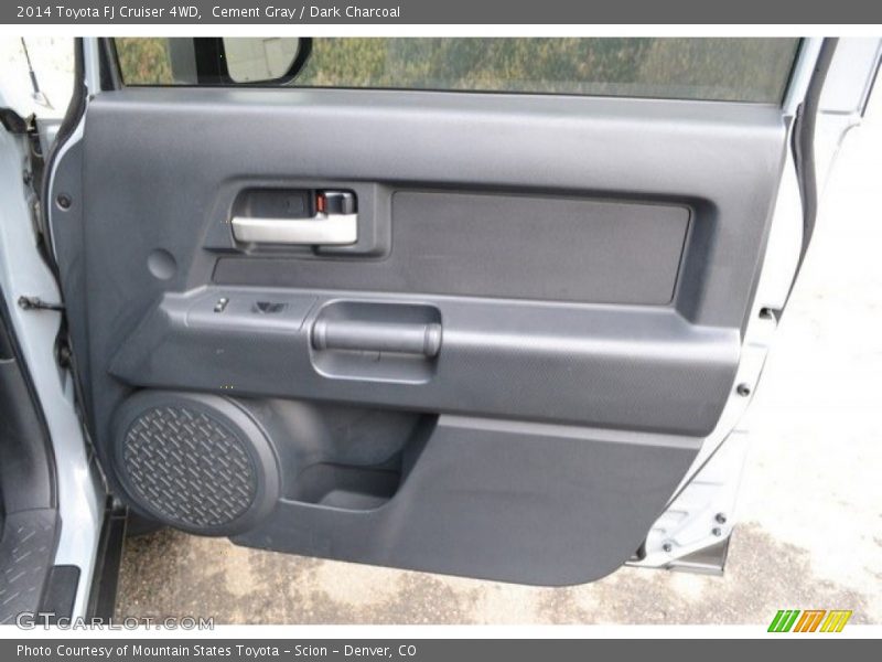 Cement Gray / Dark Charcoal 2014 Toyota FJ Cruiser 4WD