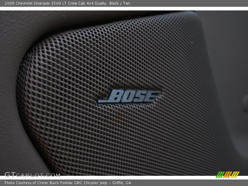 Black / Tan 2006 Chevrolet Silverado 3500 LT Crew Cab 4x4 Dually
