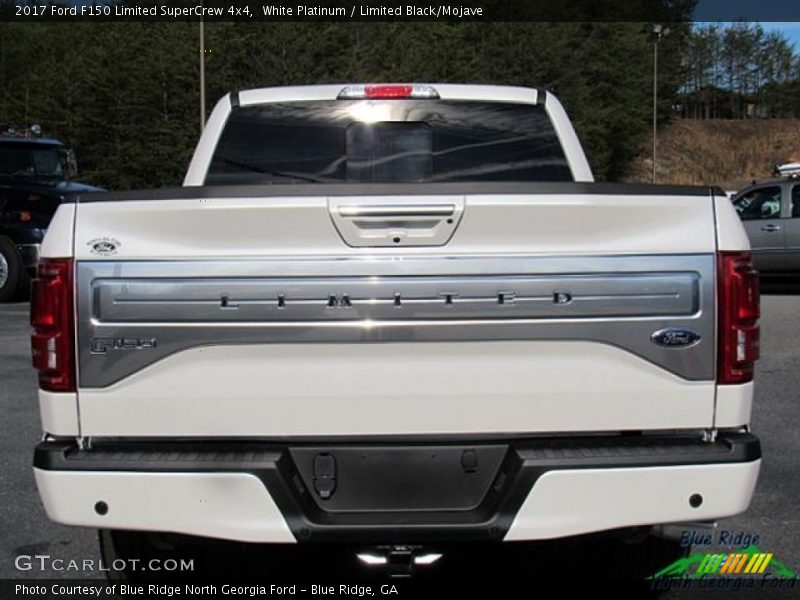 White Platinum / Limited Black/Mojave 2017 Ford F150 Limited SuperCrew 4x4