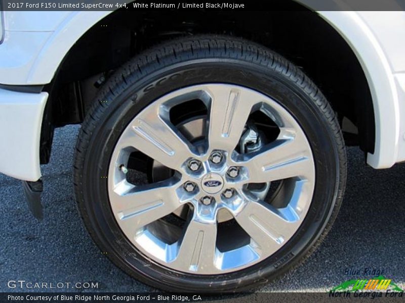 White Platinum / Limited Black/Mojave 2017 Ford F150 Limited SuperCrew 4x4