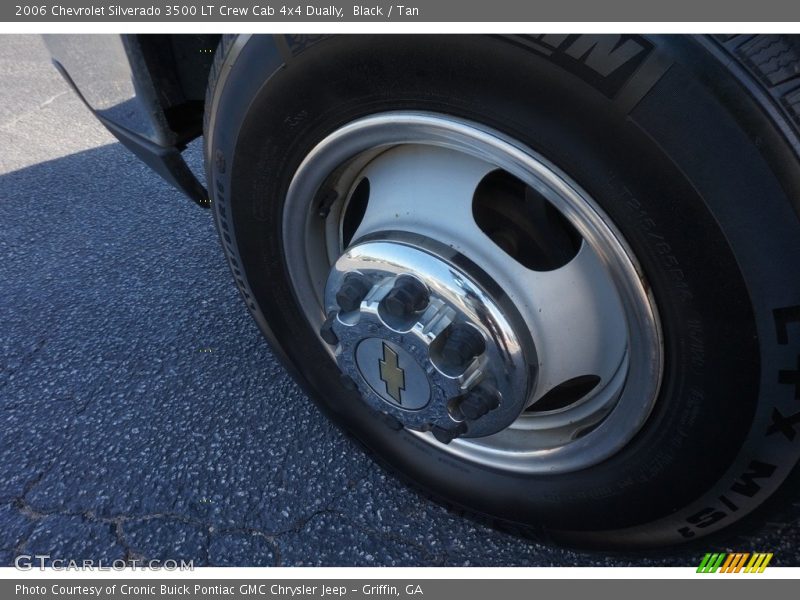 Black / Tan 2006 Chevrolet Silverado 3500 LT Crew Cab 4x4 Dually