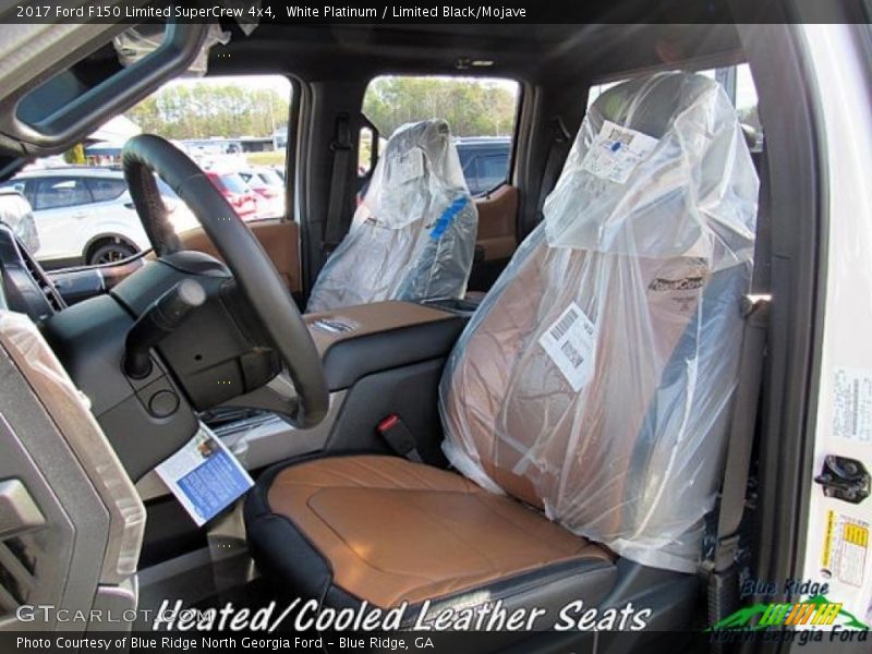White Platinum / Limited Black/Mojave 2017 Ford F150 Limited SuperCrew 4x4