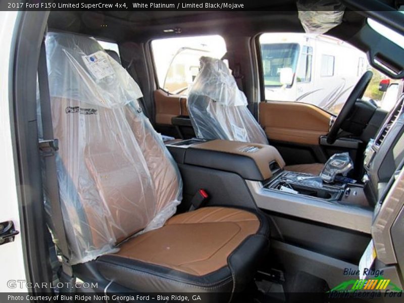 White Platinum / Limited Black/Mojave 2017 Ford F150 Limited SuperCrew 4x4