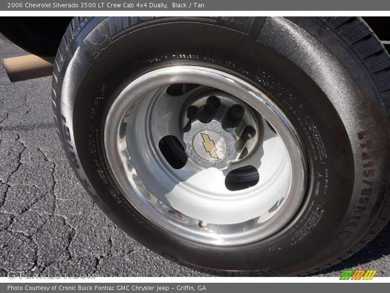 Black / Tan 2006 Chevrolet Silverado 3500 LT Crew Cab 4x4 Dually