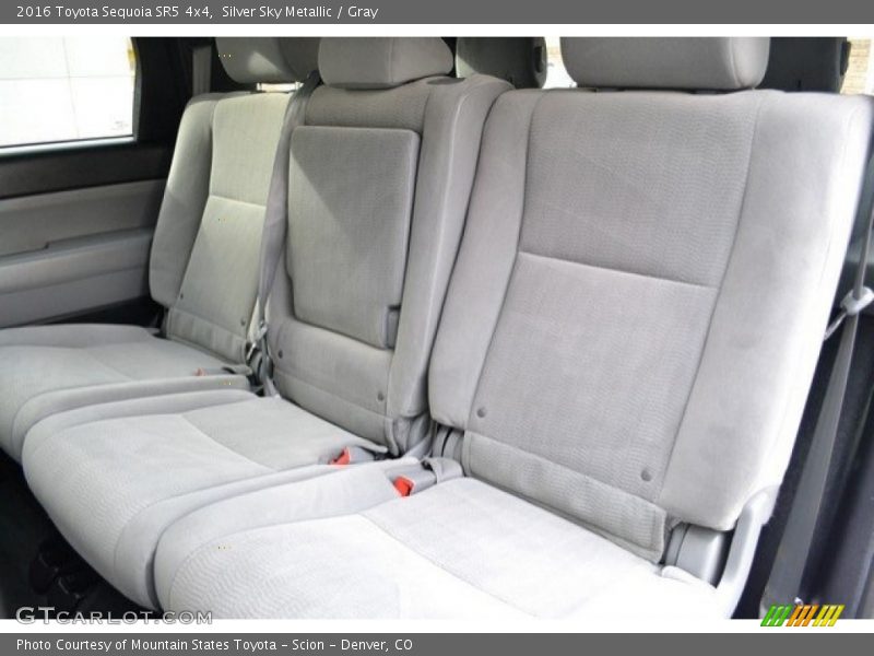 Silver Sky Metallic / Gray 2016 Toyota Sequoia SR5 4x4