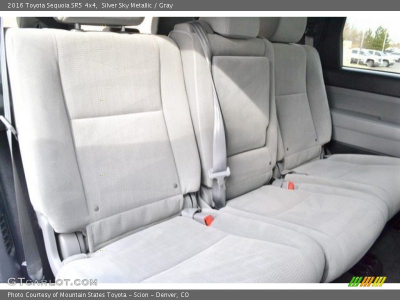 Silver Sky Metallic / Gray 2016 Toyota Sequoia SR5 4x4