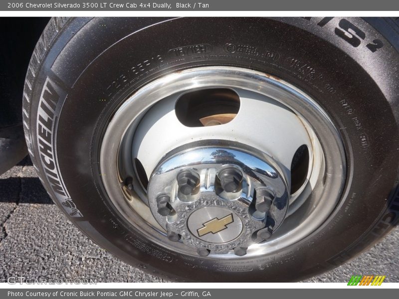 Black / Tan 2006 Chevrolet Silverado 3500 LT Crew Cab 4x4 Dually