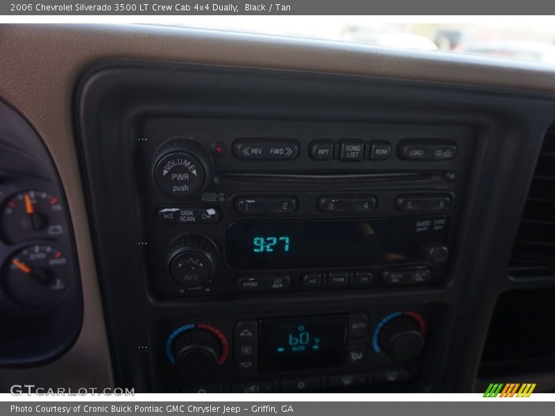 Black / Tan 2006 Chevrolet Silverado 3500 LT Crew Cab 4x4 Dually