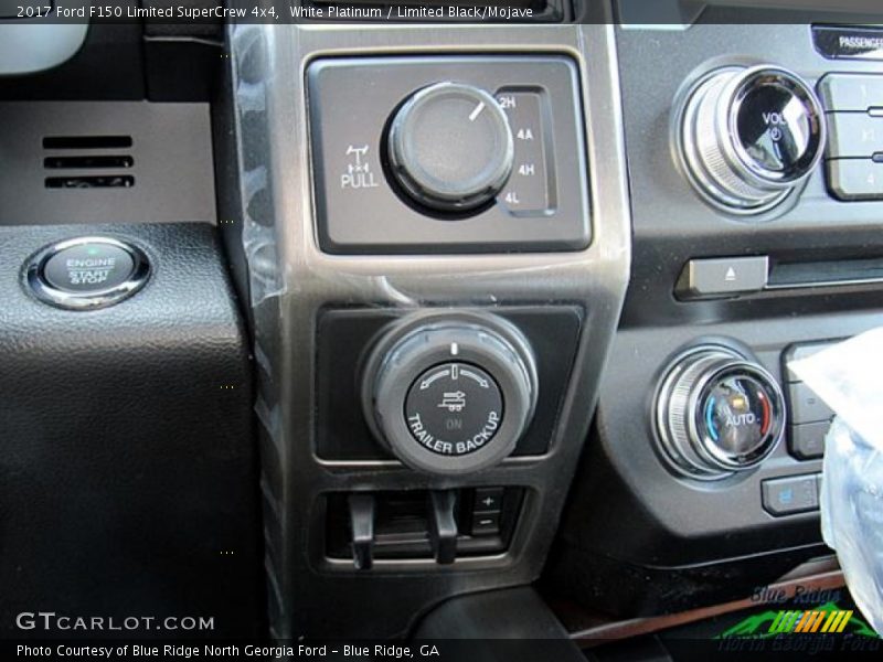 White Platinum / Limited Black/Mojave 2017 Ford F150 Limited SuperCrew 4x4