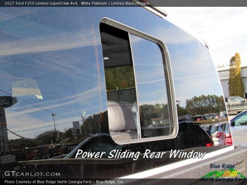 White Platinum / Limited Black/Mojave 2017 Ford F150 Limited SuperCrew 4x4