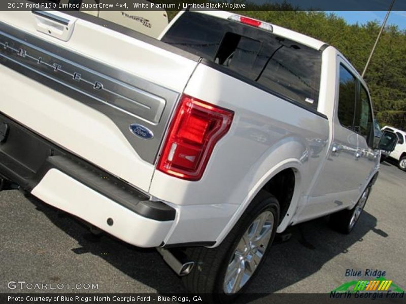 White Platinum / Limited Black/Mojave 2017 Ford F150 Limited SuperCrew 4x4