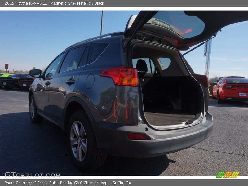 Magnetic Gray Metallic / Black 2015 Toyota RAV4 XLE