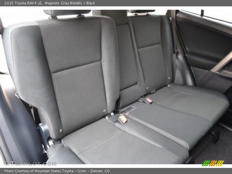 Magnetic Gray Metallic / Black 2015 Toyota RAV4 LE