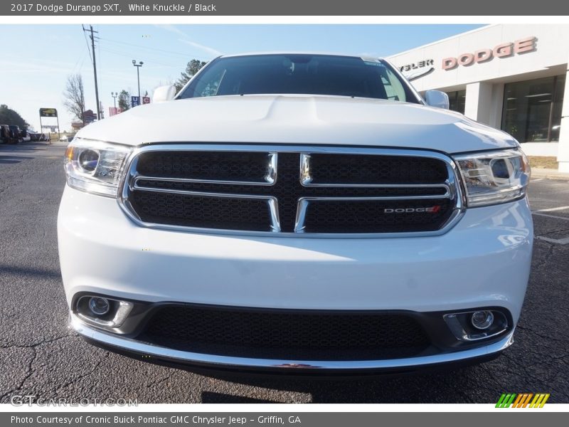 White Knuckle / Black 2017 Dodge Durango SXT