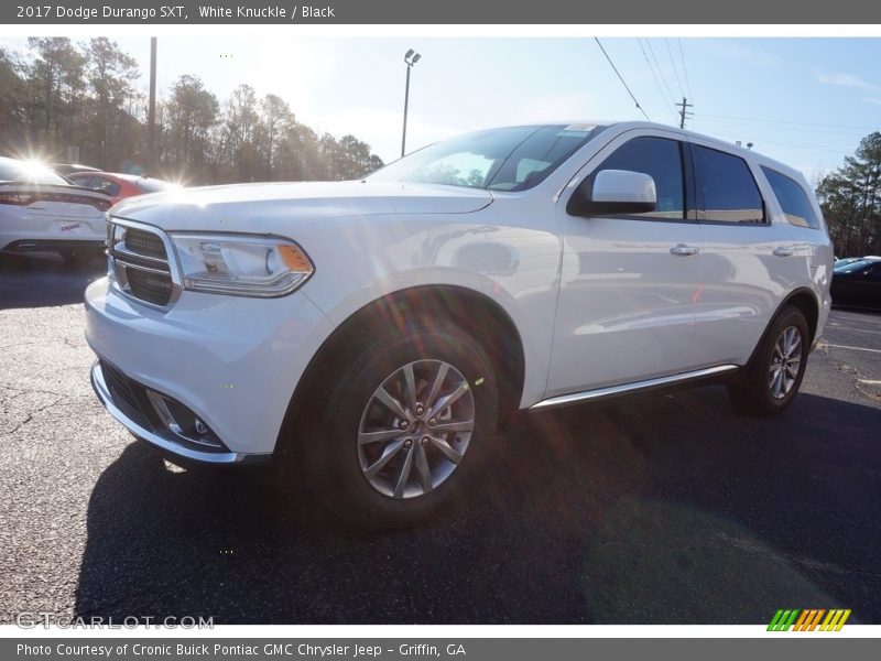 White Knuckle / Black 2017 Dodge Durango SXT