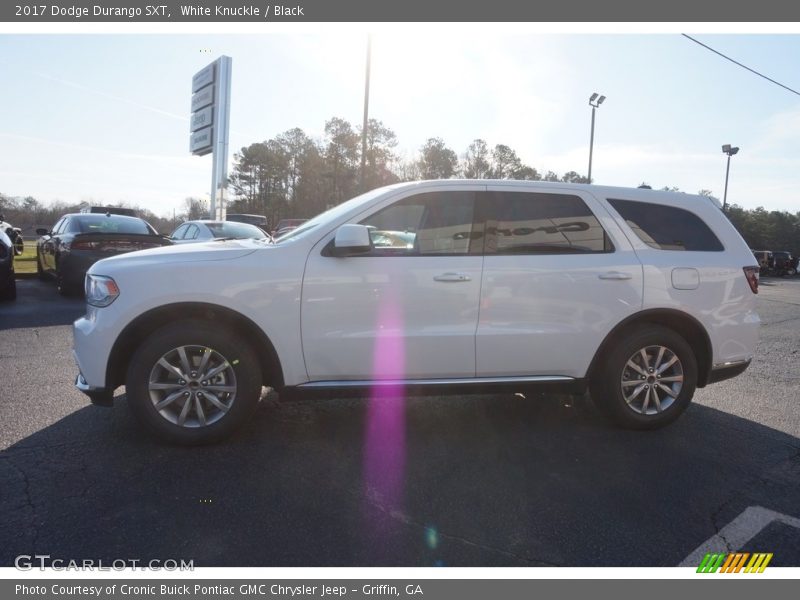 White Knuckle / Black 2017 Dodge Durango SXT