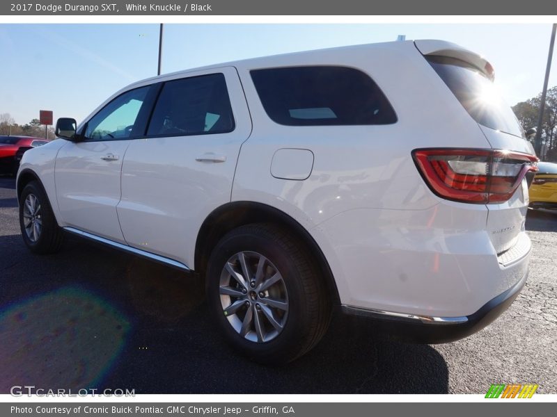 White Knuckle / Black 2017 Dodge Durango SXT