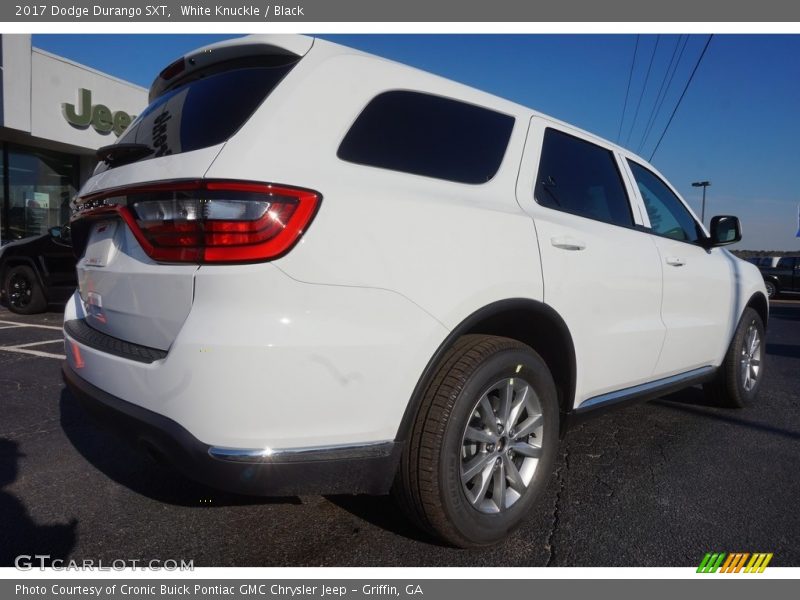 White Knuckle / Black 2017 Dodge Durango SXT