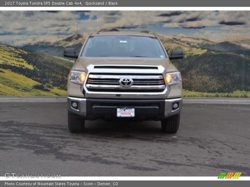 Quicksand / Black 2017 Toyota Tundra SR5 Double Cab 4x4