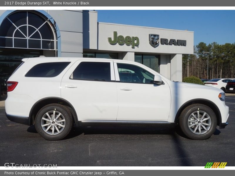 White Knuckle / Black 2017 Dodge Durango SXT