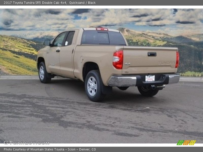 Quicksand / Black 2017 Toyota Tundra SR5 Double Cab 4x4