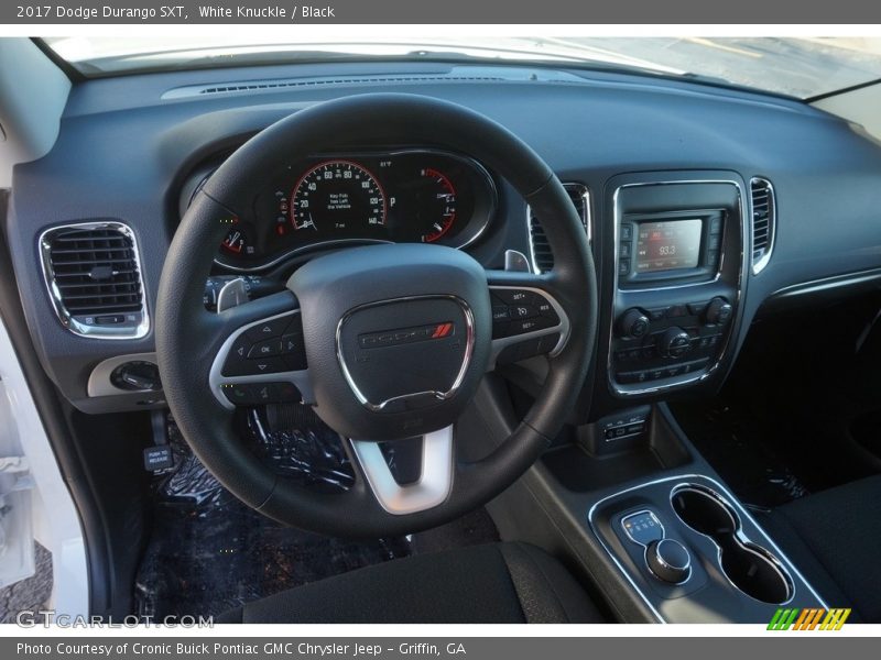 White Knuckle / Black 2017 Dodge Durango SXT
