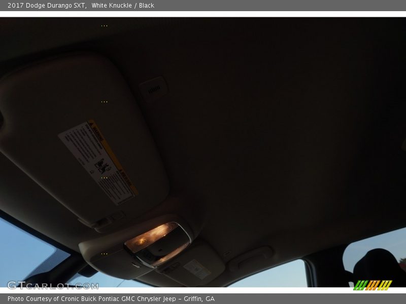 White Knuckle / Black 2017 Dodge Durango SXT
