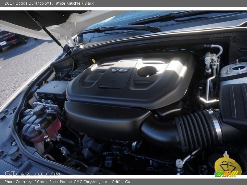 White Knuckle / Black 2017 Dodge Durango SXT