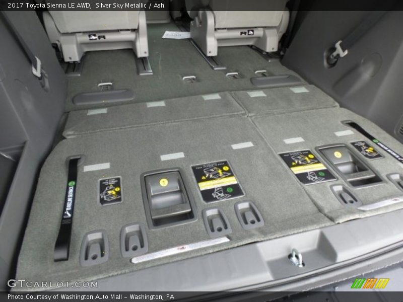  2017 Sienna LE AWD Trunk