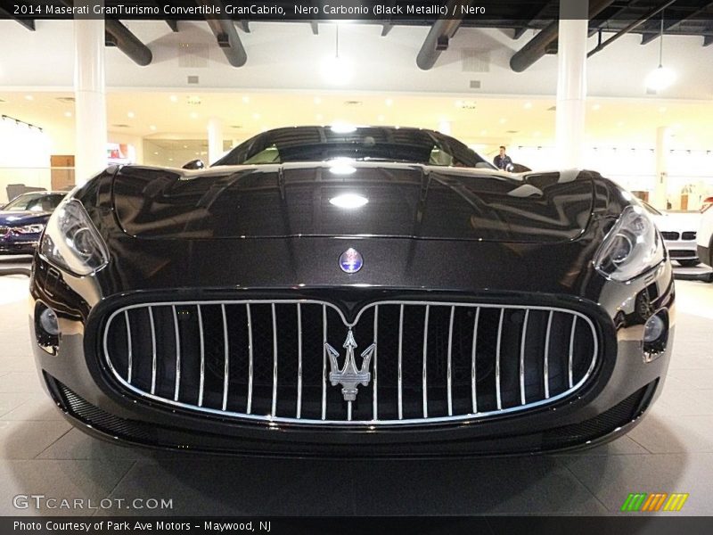 Nero Carbonio (Black Metallic) / Nero 2014 Maserati GranTurismo Convertible GranCabrio