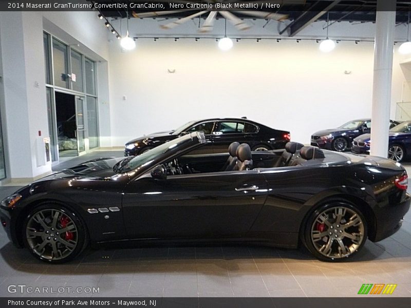 Nero Carbonio (Black Metallic) / Nero 2014 Maserati GranTurismo Convertible GranCabrio
