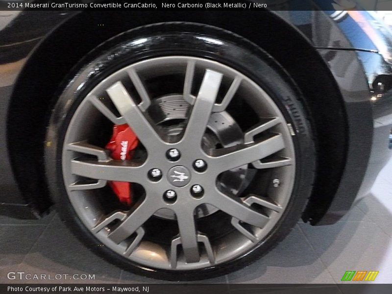 Nero Carbonio (Black Metallic) / Nero 2014 Maserati GranTurismo Convertible GranCabrio