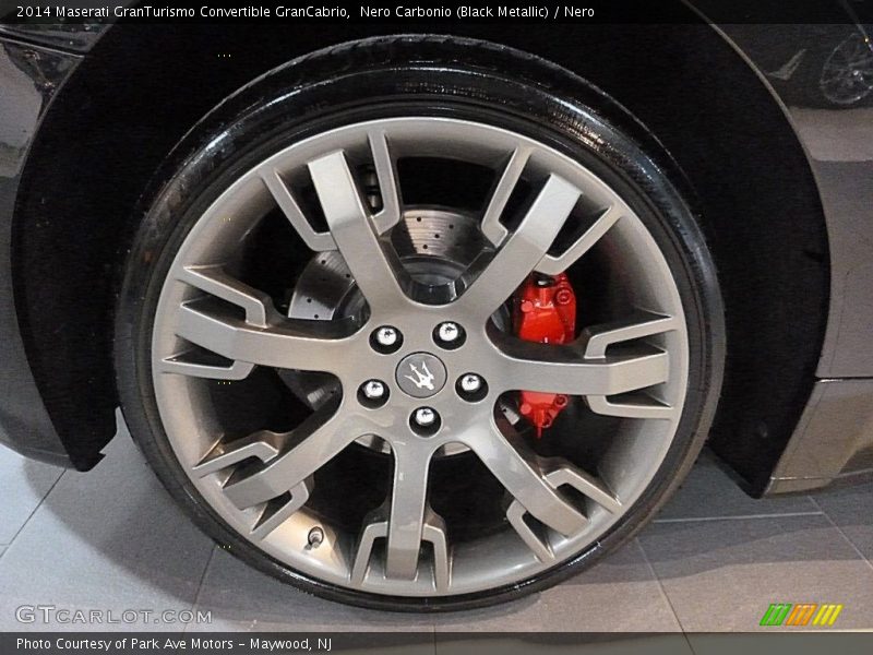 Nero Carbonio (Black Metallic) / Nero 2014 Maserati GranTurismo Convertible GranCabrio