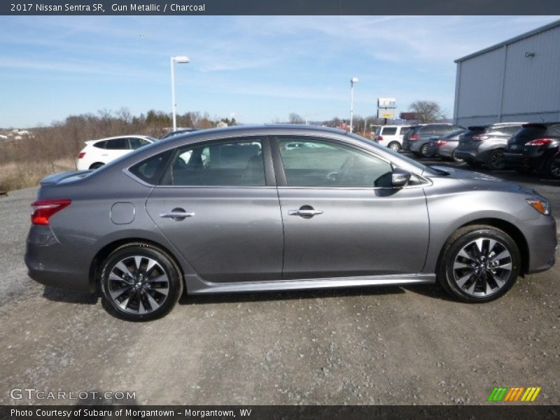 Gun Metallic / Charcoal 2017 Nissan Sentra SR