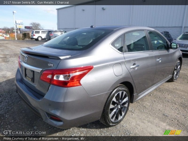 Gun Metallic / Charcoal 2017 Nissan Sentra SR