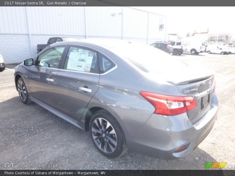 Gun Metallic / Charcoal 2017 Nissan Sentra SR