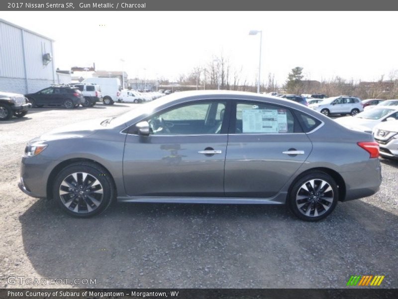 Gun Metallic / Charcoal 2017 Nissan Sentra SR