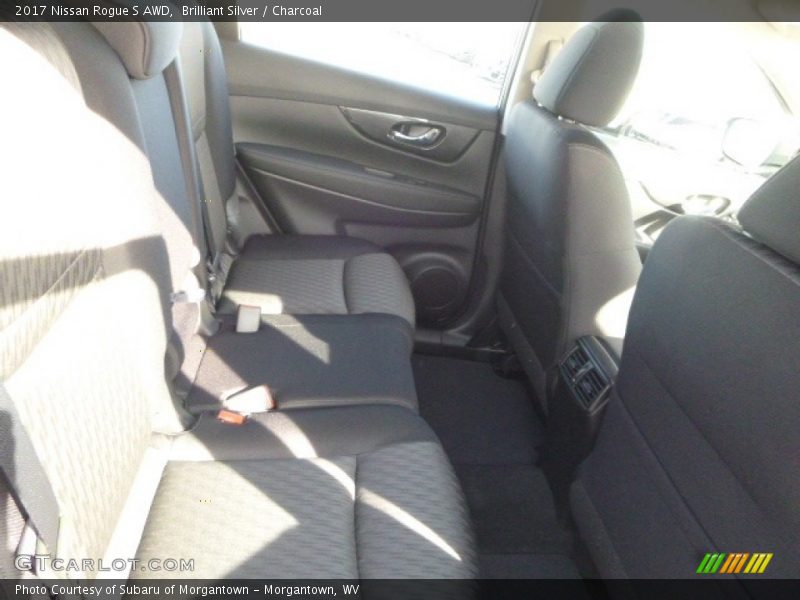Brilliant Silver / Charcoal 2017 Nissan Rogue S AWD