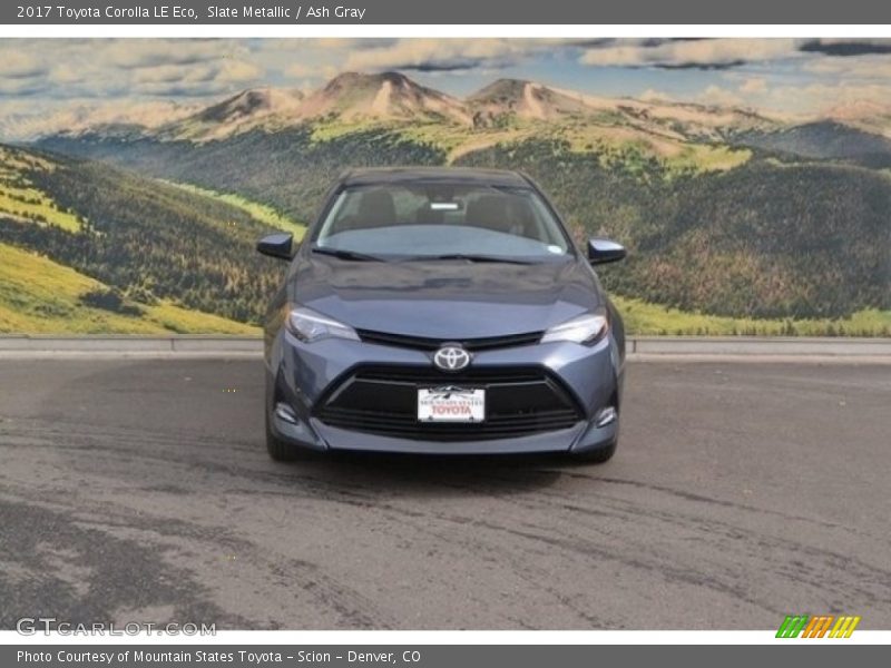 Slate Metallic / Ash Gray 2017 Toyota Corolla LE Eco