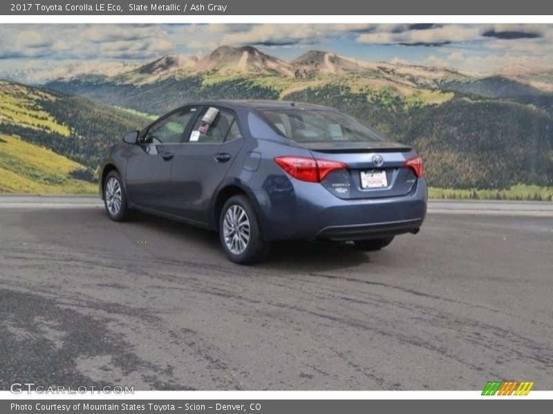 Slate Metallic / Ash Gray 2017 Toyota Corolla LE Eco
