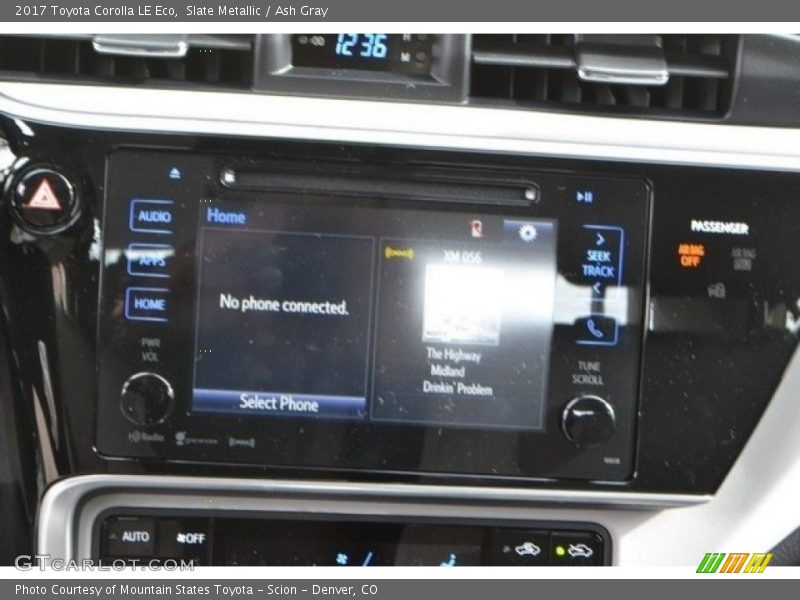 Slate Metallic / Ash Gray 2017 Toyota Corolla LE Eco