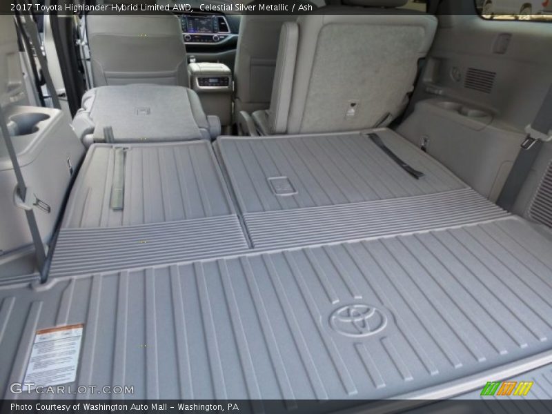 Celestial Silver Metallic / Ash 2017 Toyota Highlander Hybrid Limited AWD