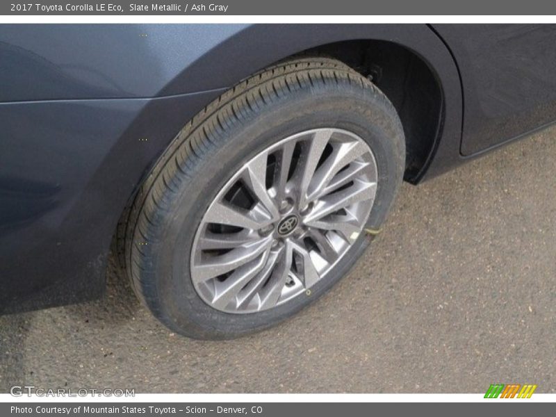Slate Metallic / Ash Gray 2017 Toyota Corolla LE Eco