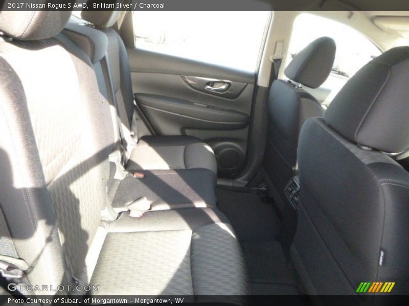 Brilliant Silver / Charcoal 2017 Nissan Rogue S AWD